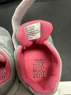 Carter's Just One You® Baby Girls' Trainee Sneakers - Silver 3 : Target