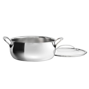 Cuisinart 4.5qt Pure Clad Triple Ply Stainless Steel Dutch Oven with Cover - 1 of 4