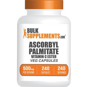 BulkSupplements Ascorbyl Palmitate (Vitamin C Ester) Capsules - 1 of 4