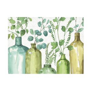 Trademark Fine Art -Lisa Audit 'Mixed Greens L' Canvas Art - 1 of 4