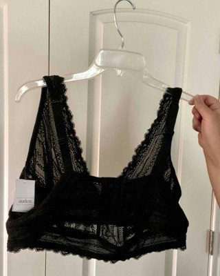 Women's Plunge Lace Bralette - Auden™ Black 1x : Target