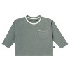 Modern Moments by Gerber Baby Boys' 2-Piece Drop Shoulder Top and Pant Set - 3 of 4