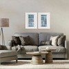 Stupell Industries Contrasting Linear Dashes 2pc Framed Print Under Glass Set - 2 of 4