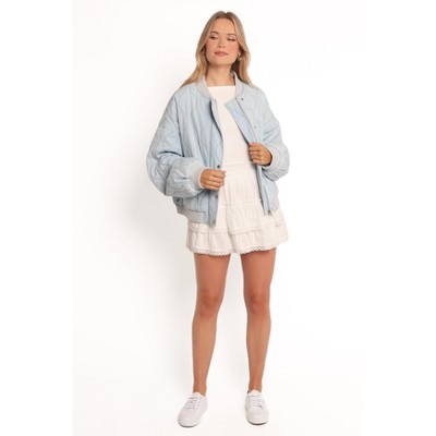 Petal and Pup Keah Quilted Jacket - Blue