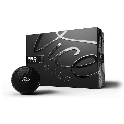 Vice Pro Plus Golf Balls Black - 12pk - image 1 of 4