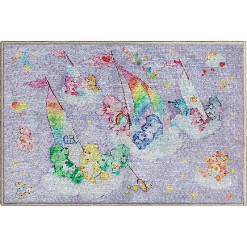 Care Bears Sailing On Clouds Area Rug By Well Woven, 1 of 9