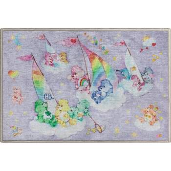 Care Bears Sailing On Clouds Area Rug By Well Woven
