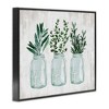 Stupell Industries Kitchen Herb Trio Garden Spices Country Glass Jars, 24" x 30" - 3 of 4