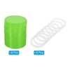 Unique Bargains Leak-Proof Plastic Mason Jar Lids with Silicone Sealing Ring 8 Pcs - 3 of 4