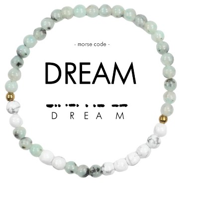 Morse Code Bracelet: DREAM | ETHIC GOODS