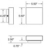 Access Lighting Strand 1 - Light Wall Light in  Black - 2 of 4