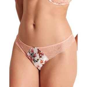 Adore Me Women's Haley Thong Panty - 1 of 3