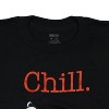Seven Times Six Peanuts Snoopy T-Shirt Men's Chill Period Short Sleeve Tee Black - 3 of 3