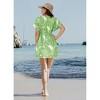 HAPPY BAY Women's Loose Swimwear Mini Bathing Suit Wraps Beach Cover Up Summer Hawaiian Beachwear - 3 of 4