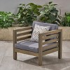 Mid-Century Modern Club Chair With Removable Cushions,Outdoor Club Chair,Club Chair For Patio,Balcony-Cuddlewood - 3 of 4
