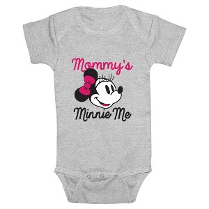 Infant's Minnie Mouse Mommy's Minnie Me Portrait Bodysuit - 1 of 4