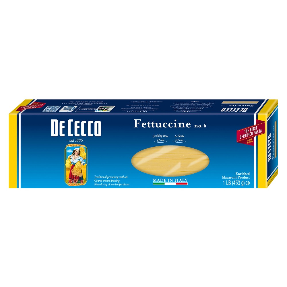 UPC 024094070060 product image for De Cecco Fettuccine Pasta - 16oz | upcitemdb.com