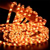 Joyfy 40 FT LED Candy Cane Rope Lights, Waterproof Outdoor 360 LED Christmas Decor Lights for Garden Yard Party Xmas Christmas Holiday Decorations - 2 of 4