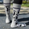 Cat Wearing a Hat Socks from the Sock Panda (Men's Sizes Adult Large) - 4 of 4