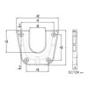 Taco Marine Stainless Steel Mounting Bracket for Side Mount Table Pedestal - F160080 - Boat Equipment and Parts. - 3 of 3
