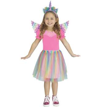 Fun World Unicorn Wing Set Child Costume Set (Pastel)