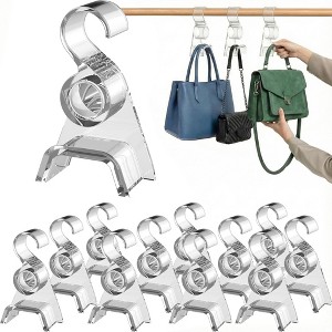 OnDisplay LuxeArch: Premium Wide Arch Acrylic Handbag/Purse/Backpack Hanger - 1 of 4