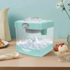 Gulches Snow Cone Makers - Tabletop Shaved Ice Machine with 2 Reusable Cups and Ice Scoop, Blue/Green/Orange - 4 of 4