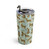 Cat Coquillette Tiger Collection Mint Orange Travel Mug 20 oz Stainless Steel Travel Mug - Deny Designs - 3 of 4