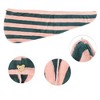 Unique Bargains Women's Stripe Hair Drying Towel  1 Pc - 3 of 3