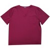 Tropi Mens Scrub Sets - Four Pocket Medical Scrubs Uniform (V-Neck with Cargo Pant) - 2 of 3