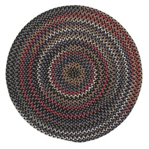 Colonial Mills Wayland Round Area Rug - Navy 4x4 - 1 of 2