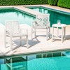 Etelifrank Set of 2 Modern  Outdoor Chairs - Patio Furniture for Garden or Poolside - 2 of 4