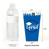 Big Dot of Happiness Blue Graduation Party Favor Popcorn Treat Boxes - Set of 12 - 2 of 4