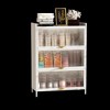 Modern Sideboard Decorative Storage Cabinet, Multi-Level Flip Door Cabinet, CENGHU Buffet Cabinet, for Living Room, Kitchen, Bedroom, Hallway - 4 of 4