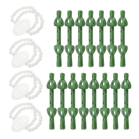 Unique Bargains Plastic Magnet Durable Corsage Brooches Sewing Pins and Needles Green 15 Pairs - image 1 of 4