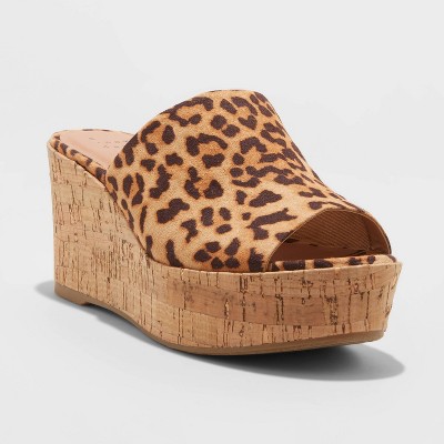 target leopard print sandals