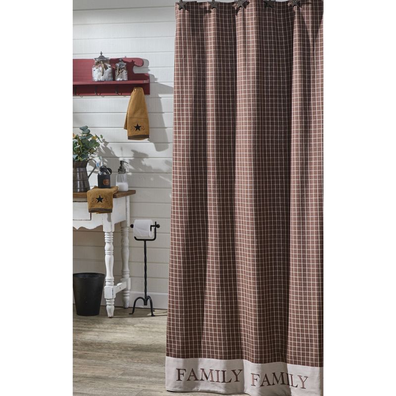 Park Designs Family Shower Curtain 72" X 72", 2 of 6