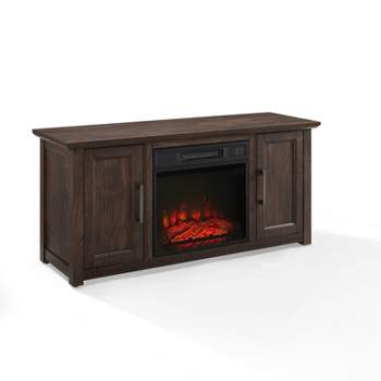 Camden Low Profile Fireplace TV Stand for TVs up to 50" - Crosley