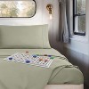 Nestl RV Queen Sheets, Super Soft 4PC Microfiber Sheet Set for Camper, Short Queen Sheets - 4 of 4