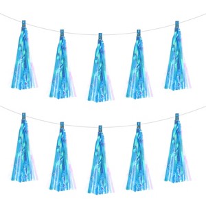 Unique Bargains Garland DIY Decoration Tassel Garland Banner 30 Pcs - 1 of 4