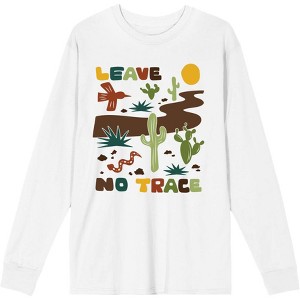 Adventure Society Leave No Trace Adult Crew Neck Long Sleeve Tee - 1 of 2