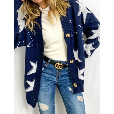 Women's It's In The Stars Sweater Cardigan - And The Why