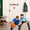 Over-The-Door Mini Basketball Hoop Includes Basketball & Hand Pump 2 Nets Indoor Sports - image 3 of 4