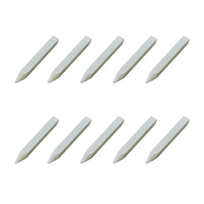 Split P Set of 10 White Soapstone Chalk