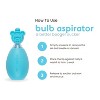 oogiebear Bulb Aspirator Handheld Baby Nose Cleaner for Newborns, Infants, and Toddlers - 3 of 4