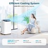 HUMHOLD Portable Air Conditioners with Remote Control, 3-in-1 Free Standing Cooling AC Unit with Fan & Dehumidifier, Cools Room up to 700 sq.ft - 2 of 4