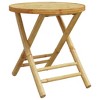 vidaXL Folding Patio Table 17.7 In.x17.7 In. Bamboo - 2 of 4