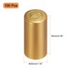 Unique Bargains PVC Durable Flexible Seal Kitchen Wine Bottle Capsules 100 Pcs - 2 of 4