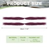 Unique Bargains Holographic Dry Flies Thread Tying Supplies Flash Fly Fishing Line 10 Pcs - 2 of 4