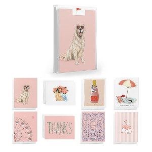 Everyday in Pink Greeting Card Pack Assorted Set (8 ct.) by Ramus & Co - 1 of 4